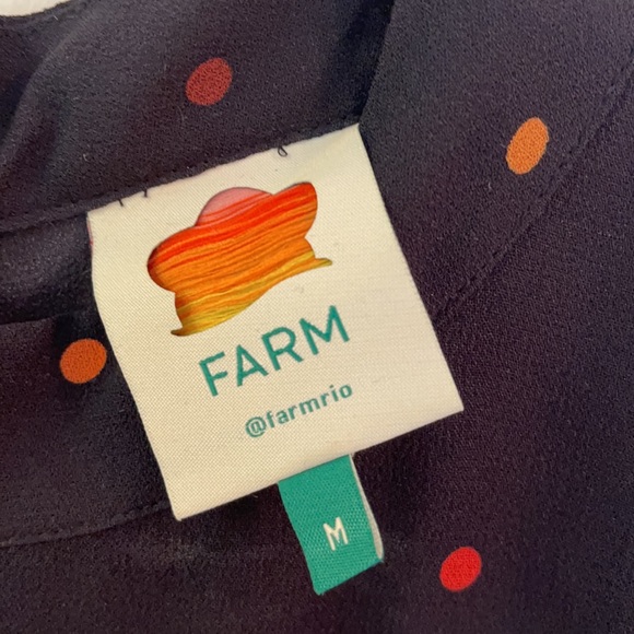 Never worn black dress with colorful polka dots - Picture 2 of 2